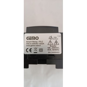 GEMO AR2-A-230VAC-12D2A AKILLI RÖLE/PLC BESLEME : 100...240VAC