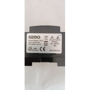 GEMO  AR2-A-24VDC-8D AKILLI RÖLE / PLC  BESLEME:  18..32Vdc