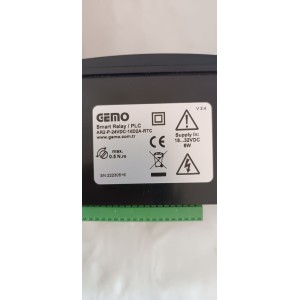 GEMO AR2-P-24VDC-10D2A-RTC PANEL TİPİ AKILLI RÖLE PLC 18..32Vdc