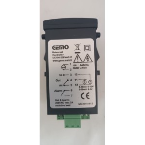 GEMO-UC104-230V-R ÜNİVERSAL KONTROL CİHAZI 48*48mm