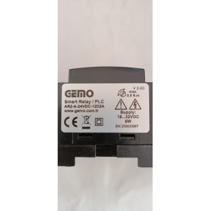 GEMO AR2-A-24VDC-12D2A AKILLI RÖLE/PLC  BESLEME :  18..32Vdc