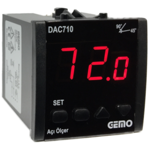 GEMO DAC710; Açı Ölçer  72*72 mm