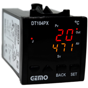 Gemo DT104PX-230VAC (DT104P) Dijital Termostat PID ISI KONTROL CİHAZI