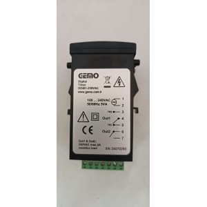 GEMO DZ481-230VAC DİJİTAL ZAMAN RÖLESİ TİMER